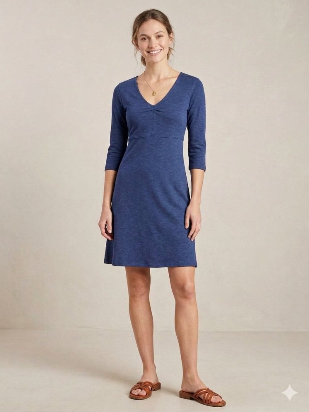 Toad & Co organic cotton blend Rosalinda dress, size XS